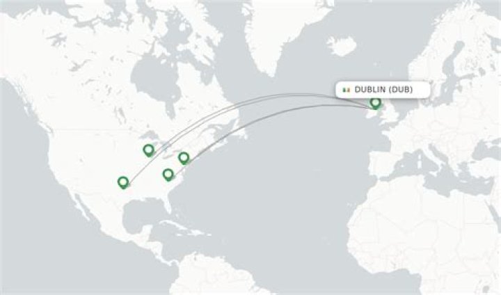What airlines fly direct from Dublin to USA?