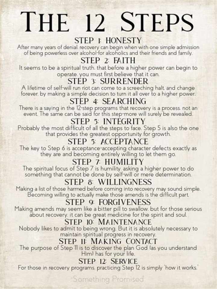 What are Al Anon's 12 steps?