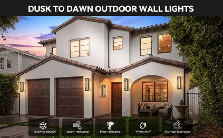 What are dusk to dawn flood lights