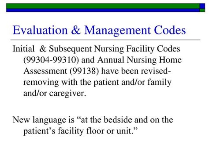 What are evaluation and management CPT codes