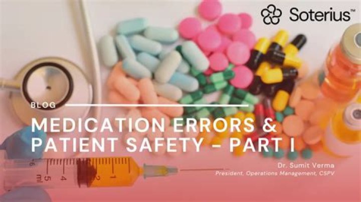 What are examples of medication errors