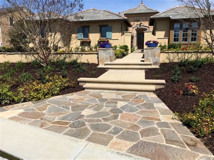 What are patio stones made of?