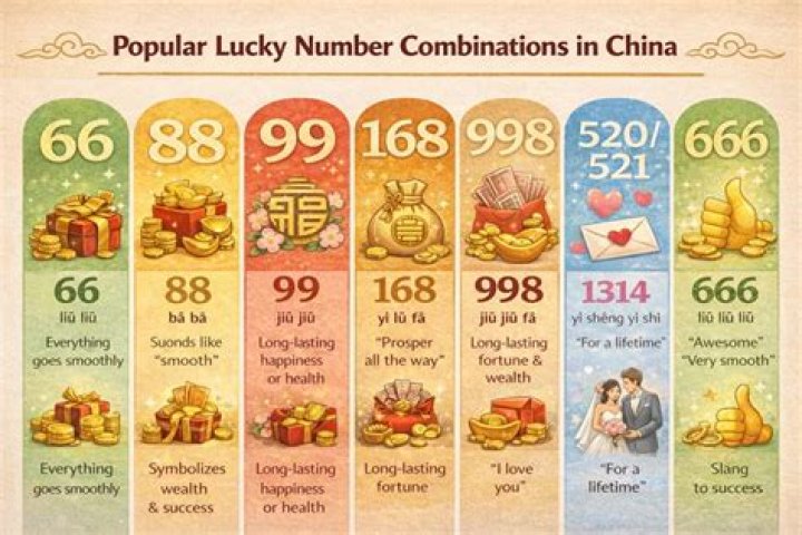 What are the Chinese lucky numbers?