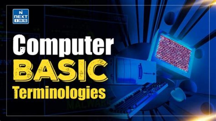 What are the computer terminologies?