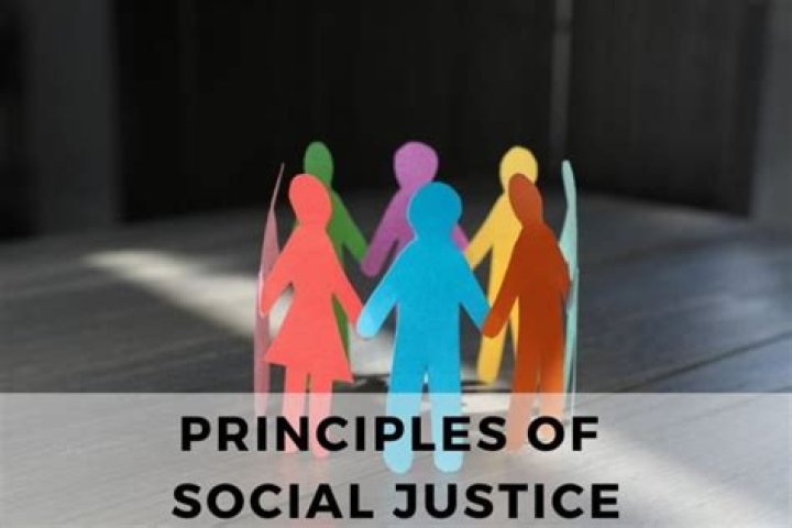 What are the five principles of social justice