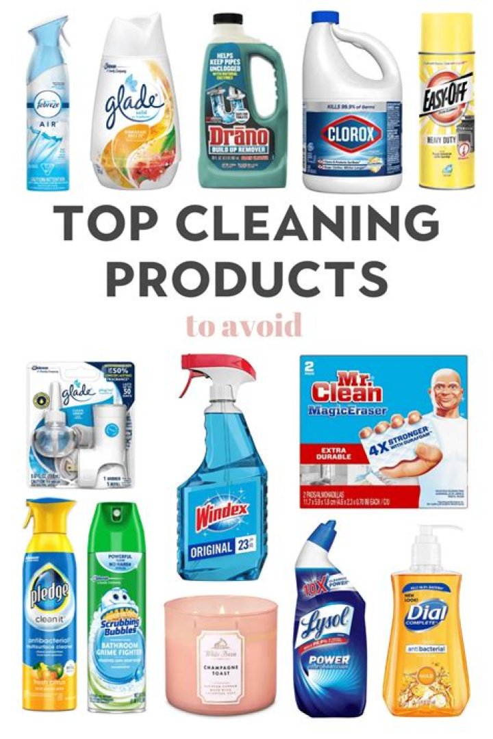 What are the most harmful household cleaning products?