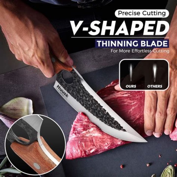 What are the sharpest knives made of?