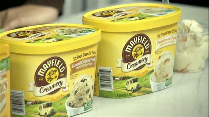 What are the top flavors of Mayfield ice cream?
