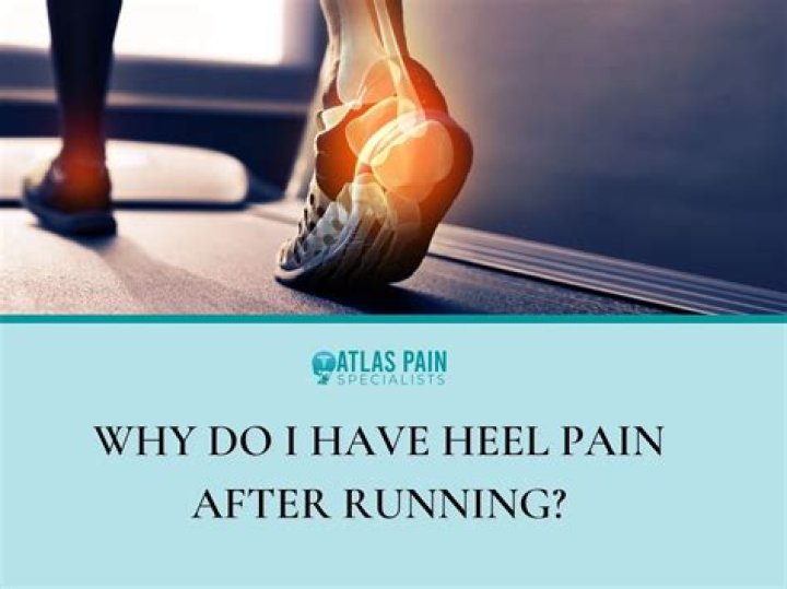What can I do for heel pain after running?