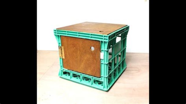 What can you do with old milk crates?