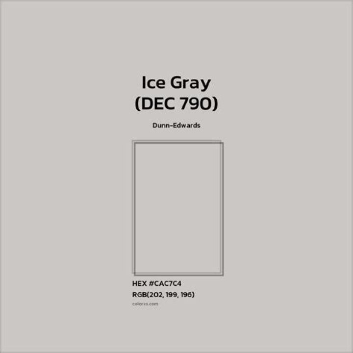 What color is Ice Gray?