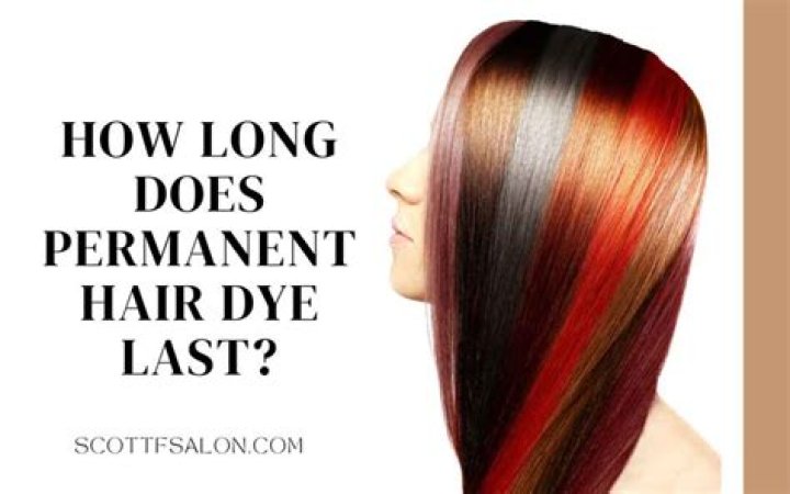 What color lasts the longest in hair?