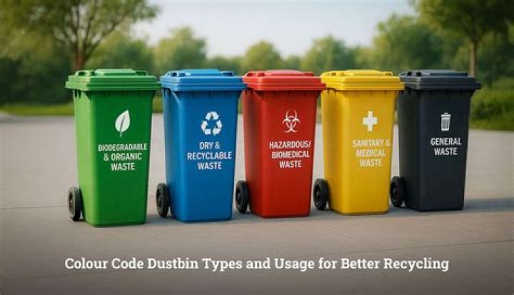 What Colour bin is for garden waste?