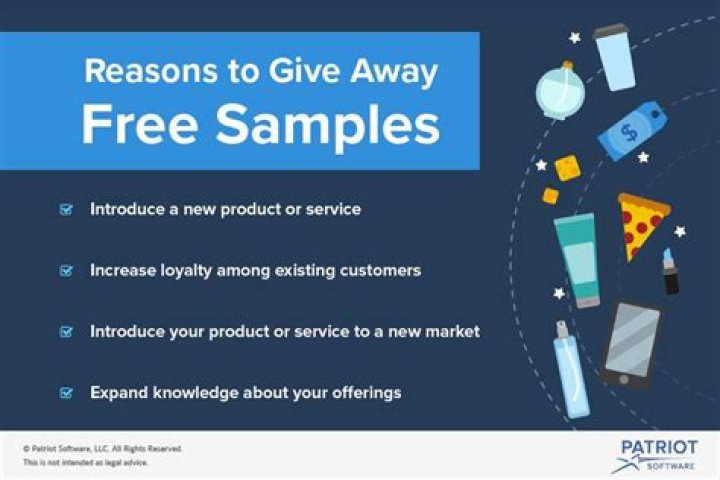 What companies are giving away free samples?