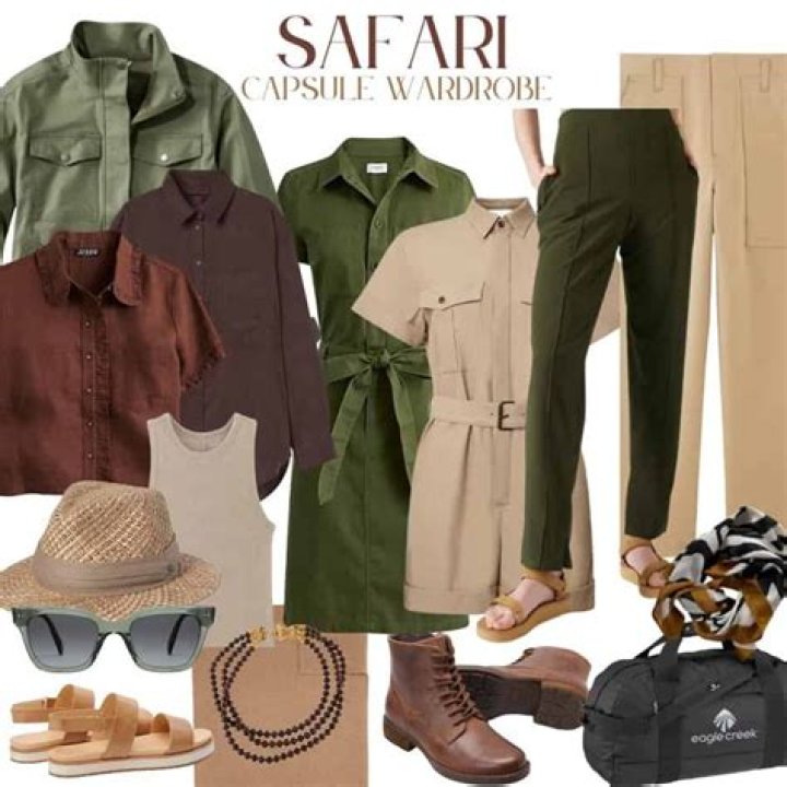 What do people wear in the African savanna?
