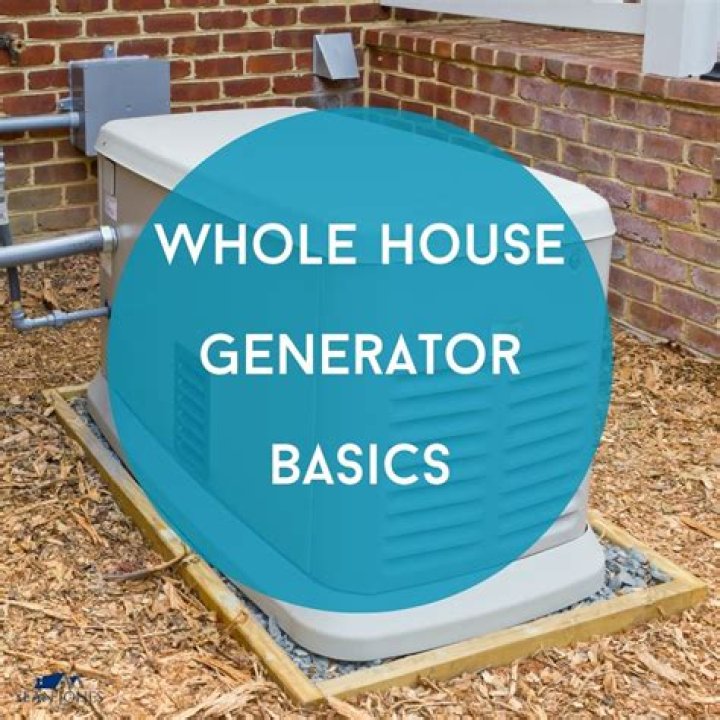 What do whole house generators run on?