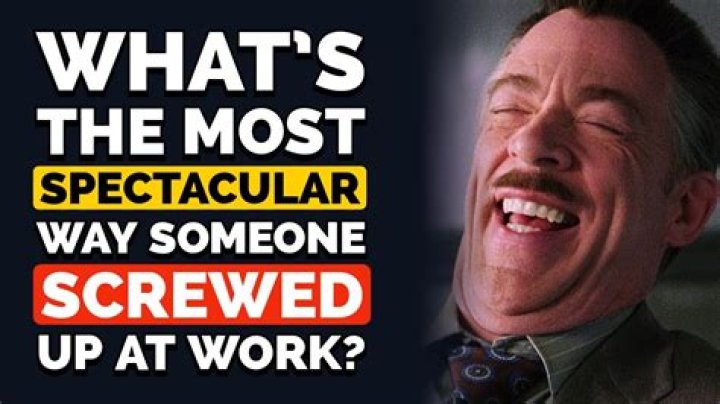 What do you do when you screw up at work?