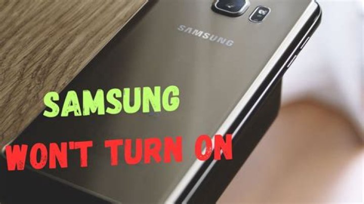 What do you do when your Samsung phone wont turn on?