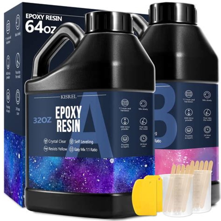 What do you mix epoxy resin in
