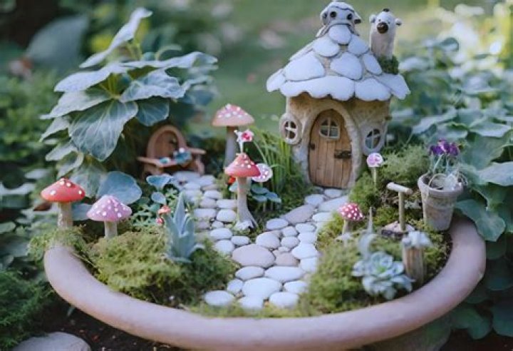 What do you need for a fairy garden?