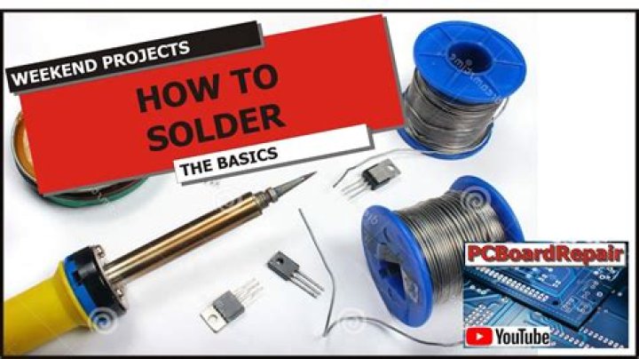 What do you need to solder?