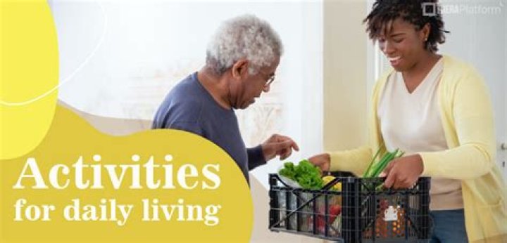 What does activities of daily living mean