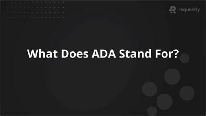 What does ADA stand for in diet