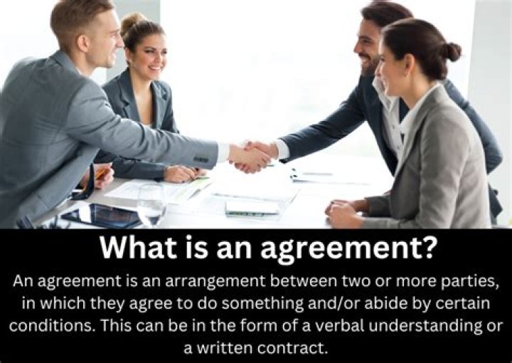 What does agreement mean?