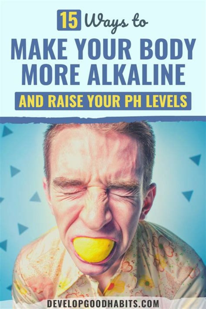 What does alkaline in the body mean