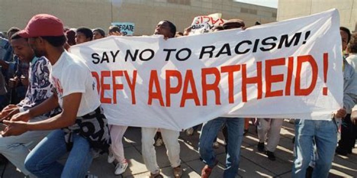 What does anti apartheid mean?