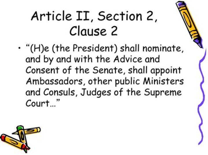 What does Article 2 Section 2 Clause 1 of the Constitution mean?