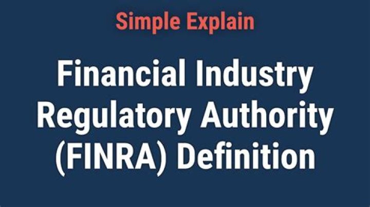 What does finra stand for