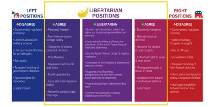 What does the Libertarian Party support?
