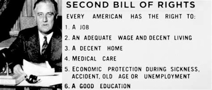 What does the Second Bill of Rights mean