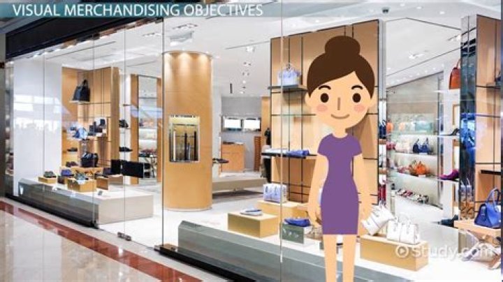 What does visual merchandising mean?