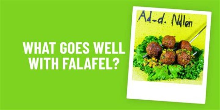 What food goes well with falafel?