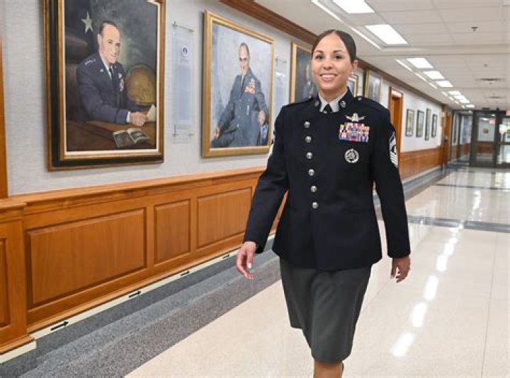 What goes on the service alpha uniform