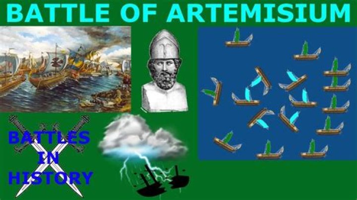 What happened at the Battle of artemisium?
