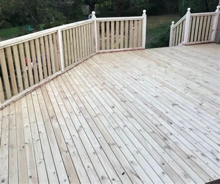 What happens if it rains after you stain your deck?