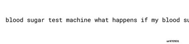What happens if my blood sugar is 500