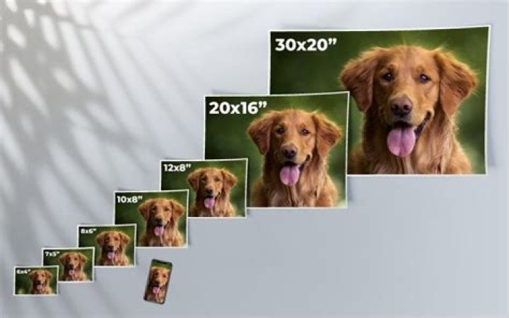What is 6x4 photo size?