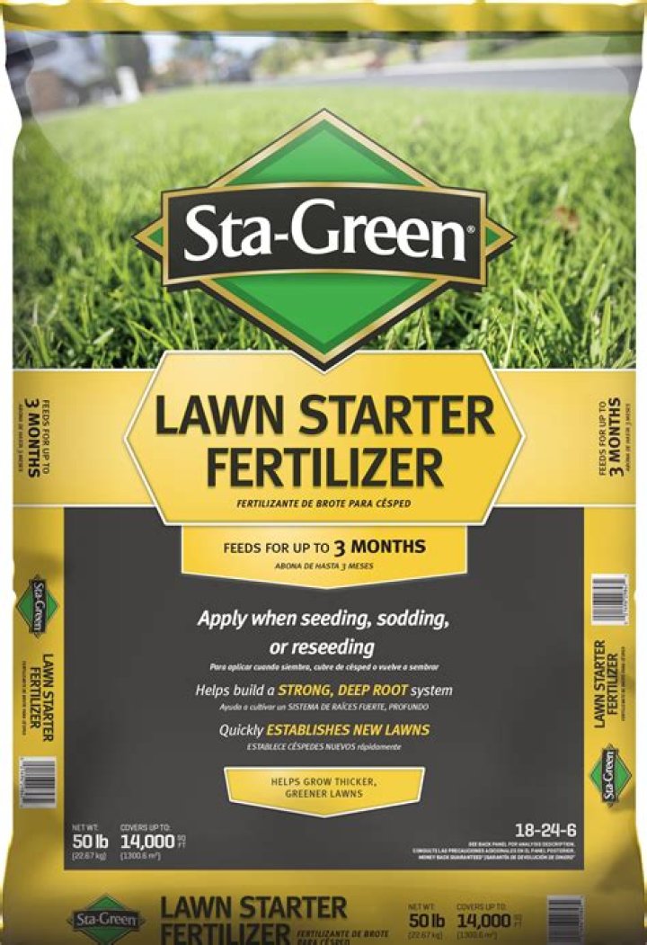 What is a good starter fertilizer for grass