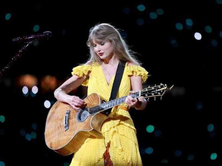 What is a key in guitar playing?