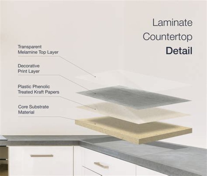 What is a laminate worktop?