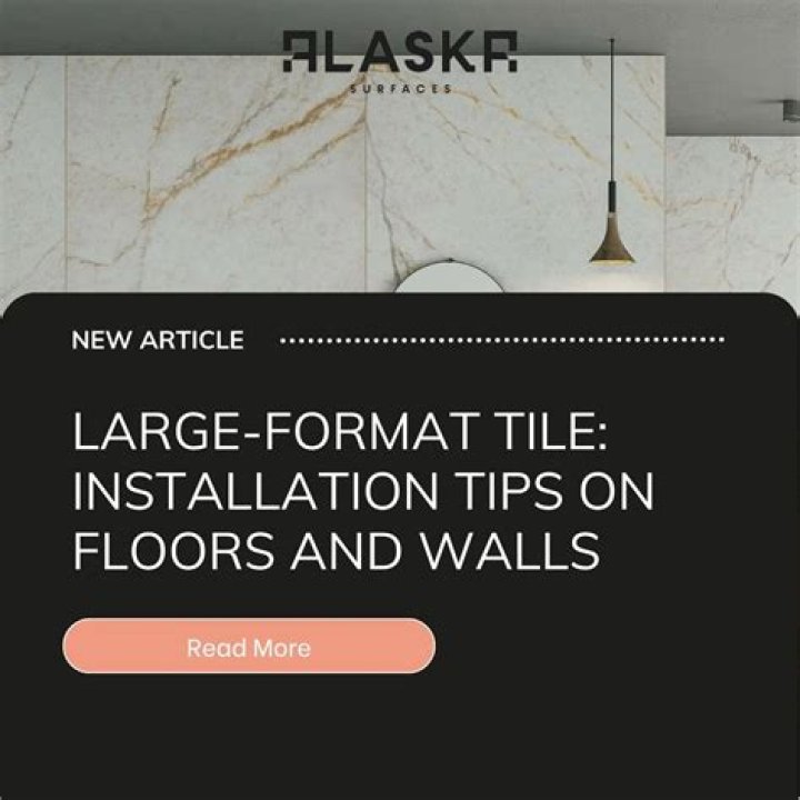 What is a large format tile