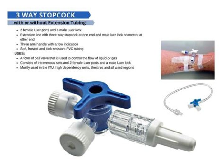 What is a line stop valve?