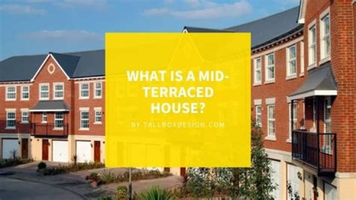 What is a mid terrace property?