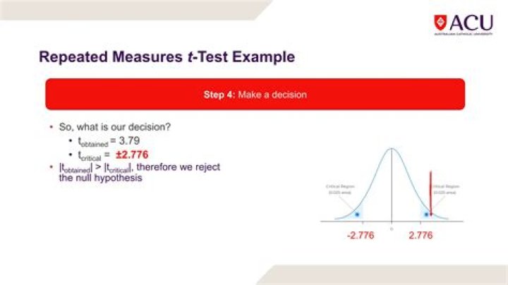 What is a repeated measures t test