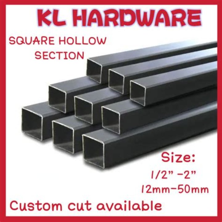 What is a square hollow section?