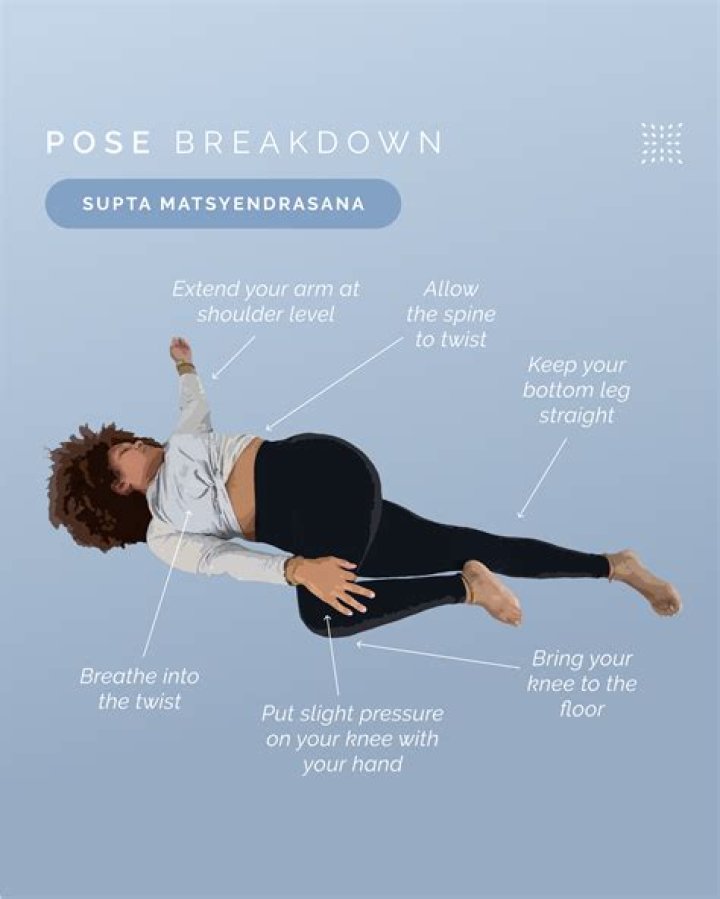 What is a supine twist?